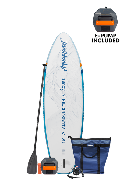 Aquaplanet ALLROUND TEN 10' Pack de Paddle Surf Hinchable - Azure
