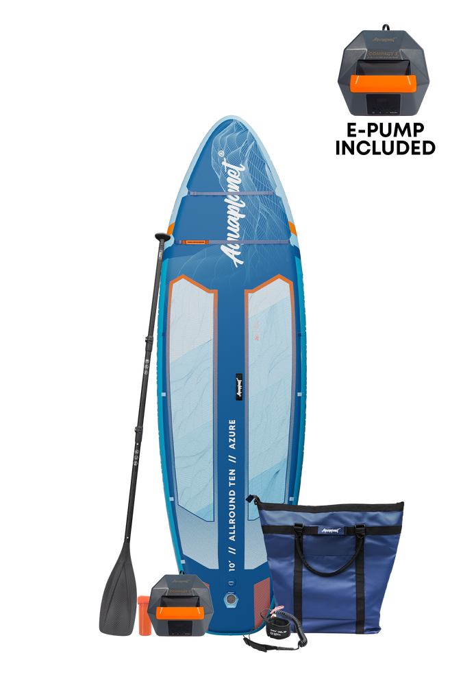 Aquaplanet ALLROUND TEN 10' Pack de Paddle Surf Hinchable - Azure