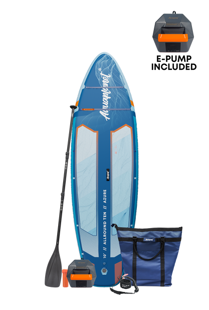 Aquaplanet ALLROUND TEN 10' Pack de Paddle Surf Hinchable - Azure