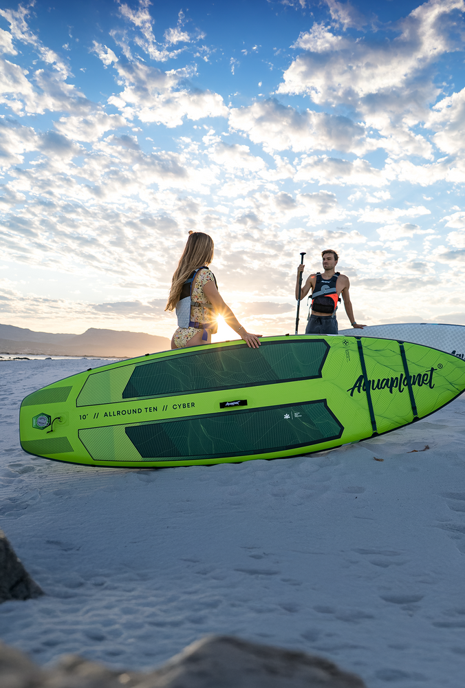 Aquaplanet ALLROUND TEN 10' Pack de Paddle Surf Hinchable - Cyber 