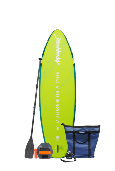 Aquaplanet ALLROUND TEN 10' Pack de Paddle Surf Hinchable - Cyber 