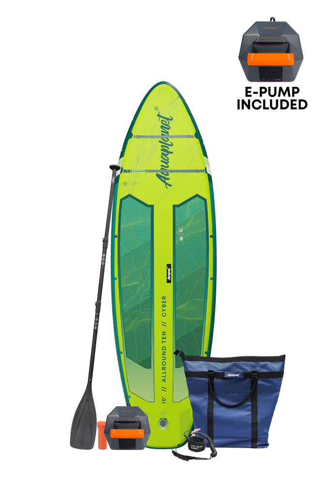 Aquaplanet ALLROUND TEN 10' Pack de Paddle Surf Hinchable - Cyber 