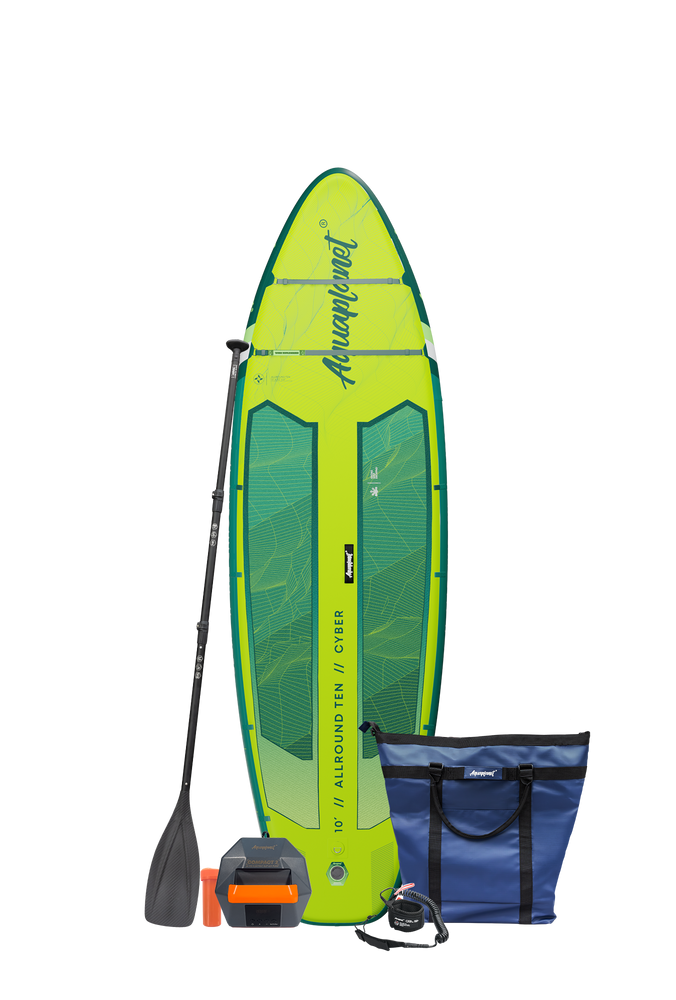 Aquaplanet ALLROUND TEN 10' Pack de Paddle Surf Hinchable - Cyber 