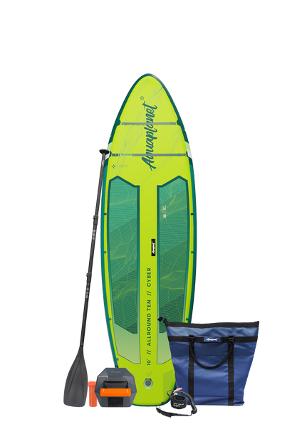 Aquaplanet ALLROUND TEN 10' Pack de Paddle Surf Hinchable - Cyber 