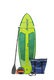 Aquaplanet ALLROUND TEN 10' Pack de Paddle Surf Hinchable - Cyber 