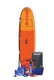 Paquete de tabla de paddle inflable Aquaplanet ALLROUND TEN 10 '- naranja