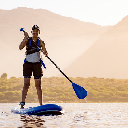 Paquete de tabla de paddle inflable Aquaplanet ALLROUND TEN 10 '- azul