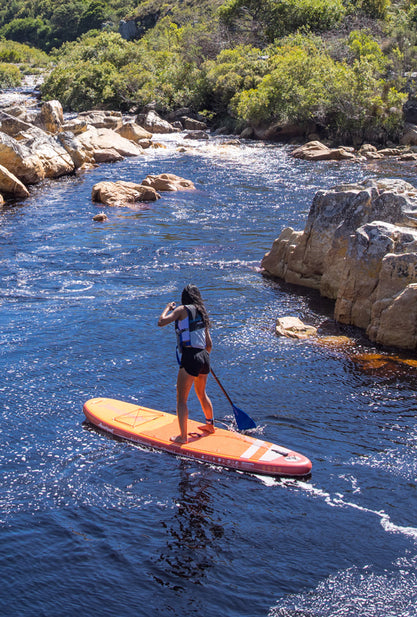 Paquete de tabla de paddle inflable Aquaplanet ALLROUND TEN 10 '- naranja