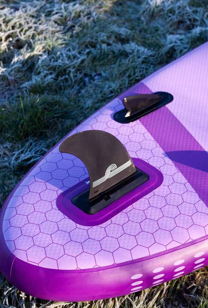 Paquete de tabla de paddle inflable Aquaplanet ALLROUND TEN 10 '- Púrpura