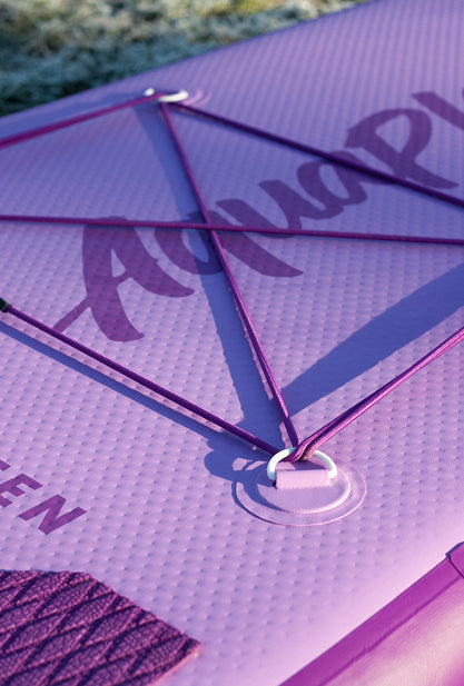 Paquete de tabla de paddle inflable Aquaplanet ALLROUND TEN 10 '- Púrpura