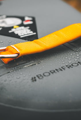 Paquete de tabla de remo inflable Hurley Advantage Black Tiger de 10 pies