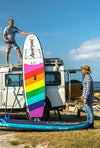 Paquete Tabla de Paddle Surf Hinchable Aquaplanet MAX 10'6″ - Rainbow