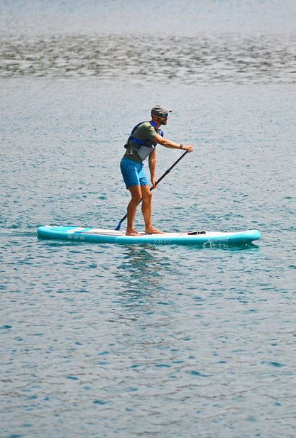 Paquete Tabla Paddle Surf Hinchable Aquaplanet ROCKIT 10'2" - Azul