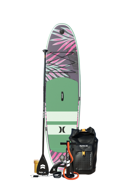 Paquete de tabla de paddle inflable Hurley Advantage Dark Smoke 10'6"