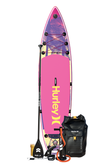Paquete de tabla de paddle inflable Hurley ApexTour Malibu 11'8"