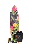 Paquete de tabla de paddle inflable Hurley ApexTour Midnight Tropics 10'8"