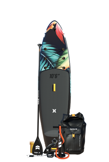 Paquete de tabla de paddle inflable Hurley Phantomtour Paradise 10'6"