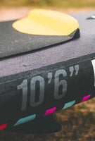 Paquete de tabla de paddle inflable Hurley Phantomtour Colorwave 10'6