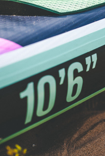 Paquete de tabla de paddle inflable Hurley Advantage Dark Smoke 10'6"