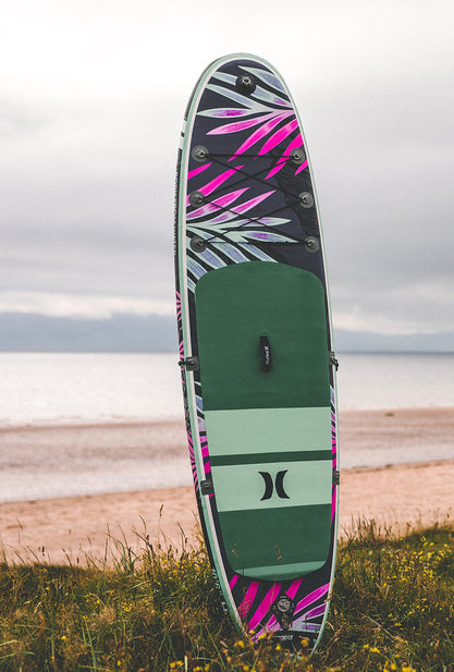 Paquete de tabla de paddle inflable Hurley Advantage Dark Smoke 10'6"