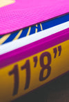 Paquete de tabla de paddle inflable Hurley ApexTour Malibu 11'8"