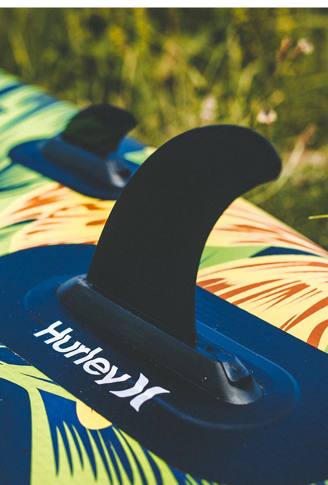 Paquete de tabla de paddle inflable Hurley ApexTour Midnight Tropics 10'8