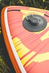 Paquete de tabla de paddle inflable Hurley ApexTour Midnight Tropics 10'8"