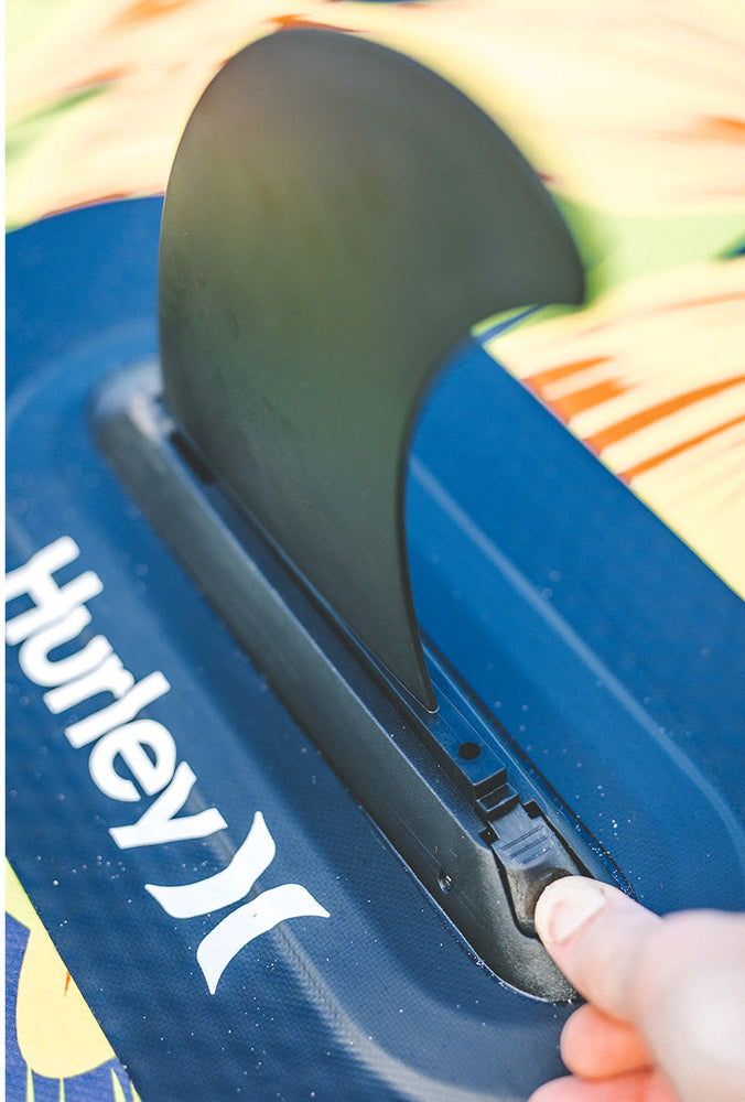 Paquete de tabla de paddle inflable Hurley ApexTour Midnight Tropics 10'8